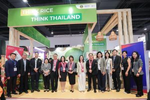 Thai Rice Takes Center Stage at WOFEX 2025 with “Think Rice Think Thailand” Campaign