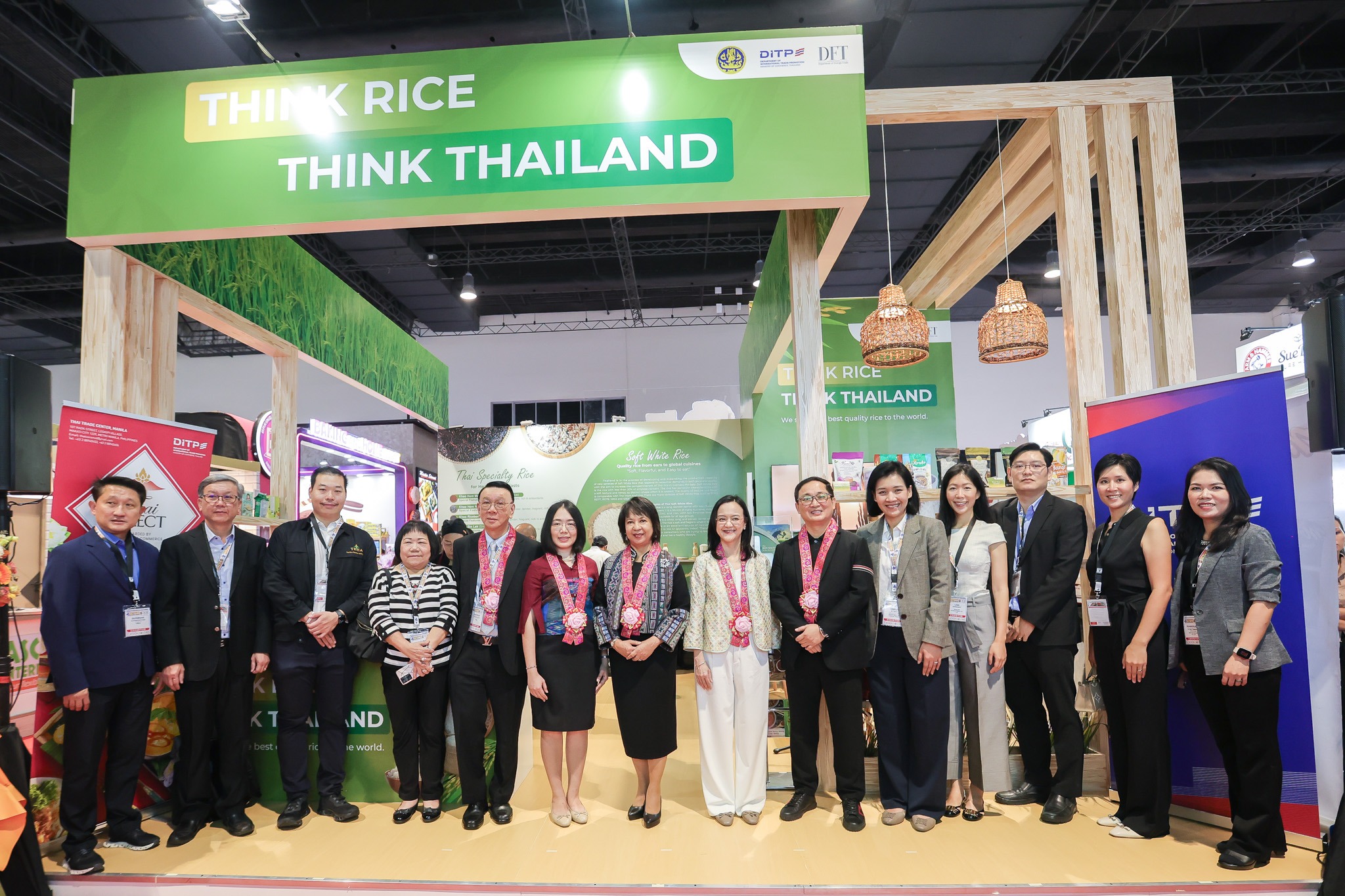 Thai Rice Takes Center Stage at WOFEX 2025 with “Think Rice Think Thailand” Campaign